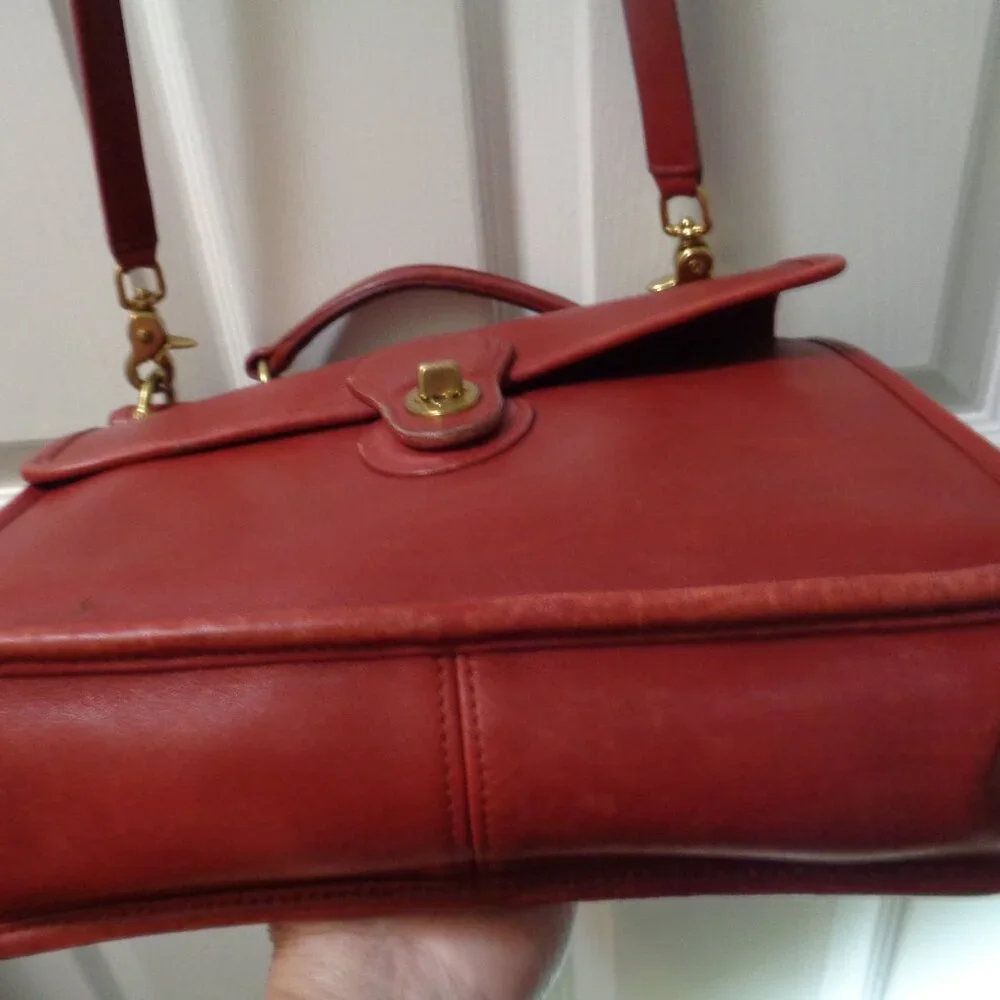 COACH VINTAGE WILLIS LEGACY CROSSBODY BAG - Picture 5 of 8